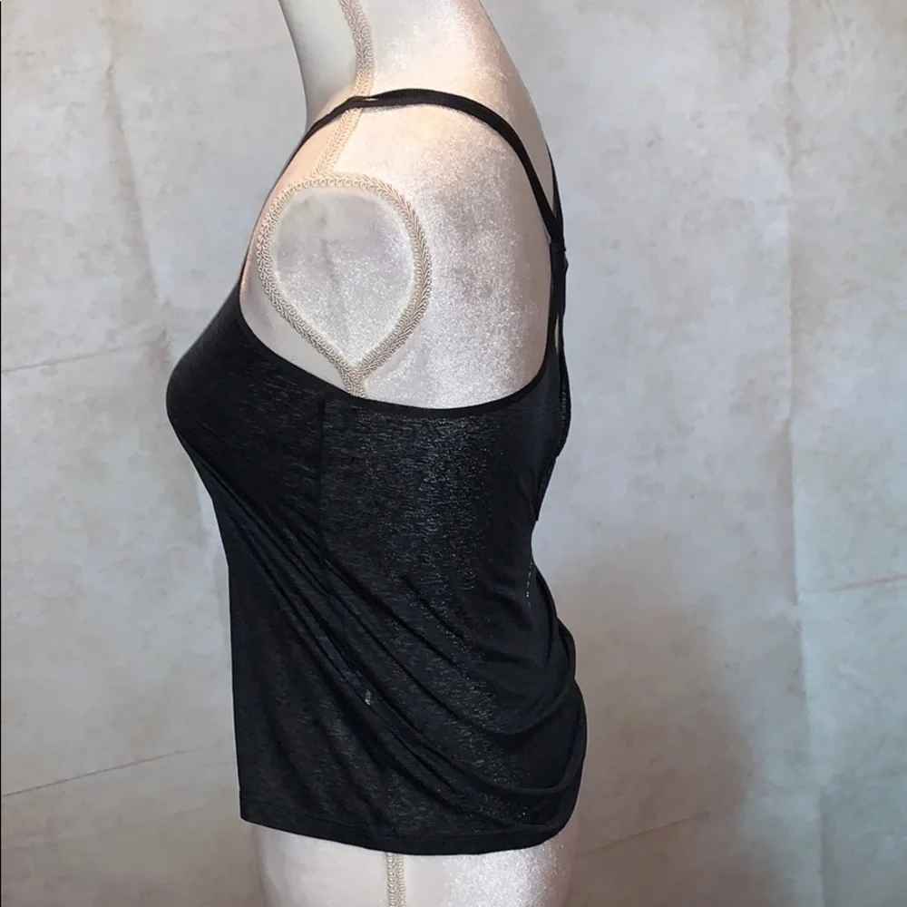 Nike Active Fit Dri Tank Black w/Reflective Swoosh